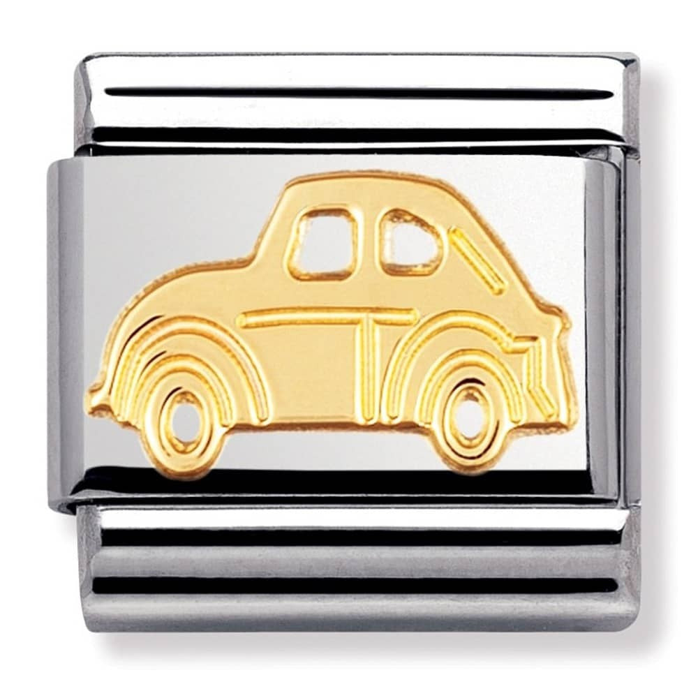 NOMINATION Gold Car Charm 030108-05