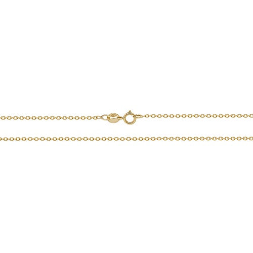 9ct Yellow Gold Rolo Chain 20"
