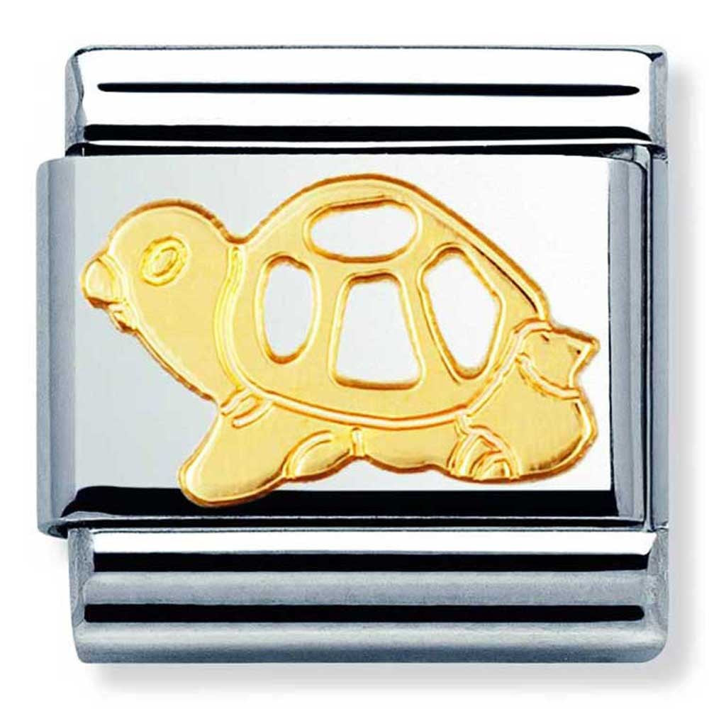 NOMINATION Gold Tortoise Charm 030112-17