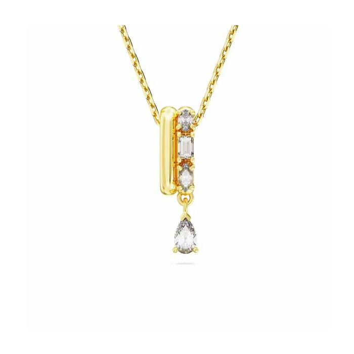 Swarovski Dextera Pendant White Stones Gold Plated 5663333