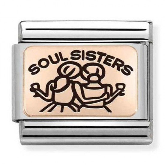 Nomination Rose Gold Soul Sisters 430111-09