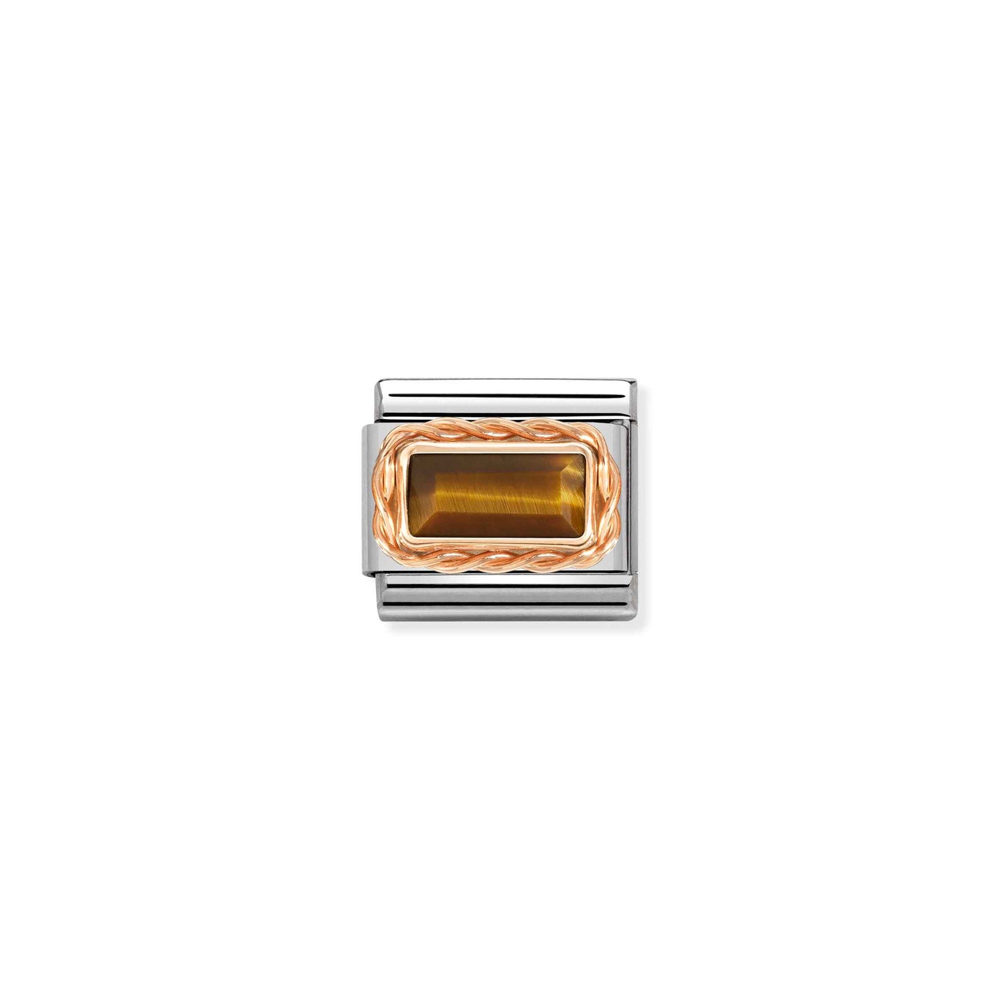 NOMINATION RG Baguette Stone Tigers Eye 430512-41