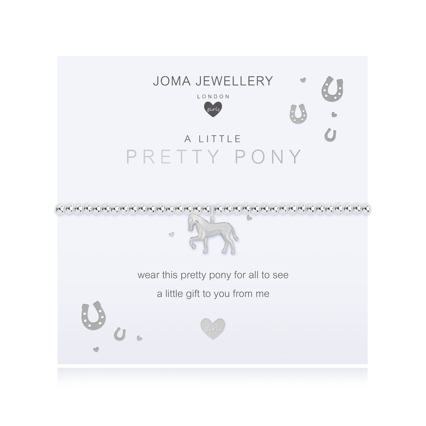 Joma Children's a Little Pretty Pony bracelet C490