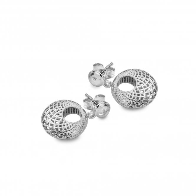 Hot Diamonds Quest Filigree Circle Earrings DE657