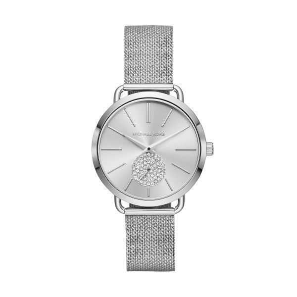 Michael Kors s/s Mesh Crystal Dial watch MK3843