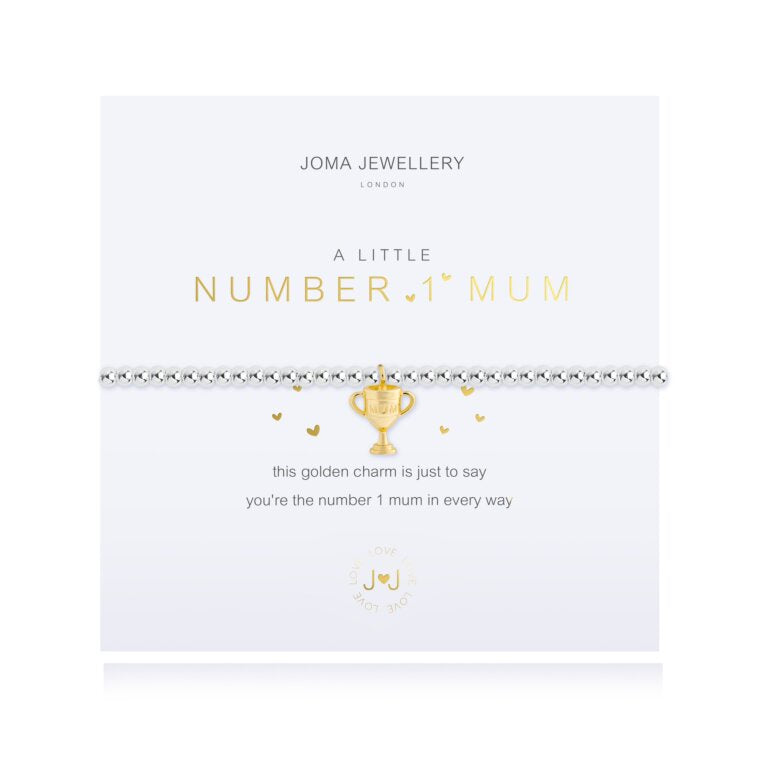 Joma Jewellery A Little Number 1 Mum Bracelet 4682