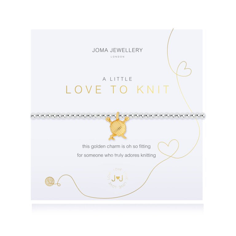 Joma Jewellery A Little Love To Knit Bracelet 4683