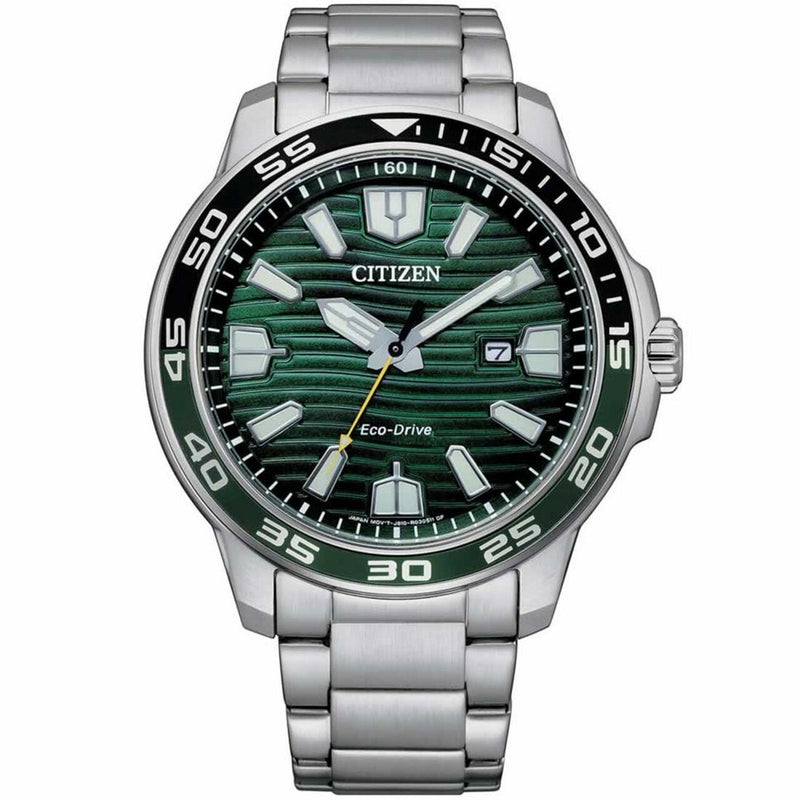 Citizen Men's AW1526-89X Marine Sport Green Dial Watch