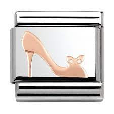 NOMINATION Rose Gold Heel Shoe charm 430104-17