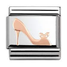 Nomination Rose Gold Heel Shoe charm 430104-17
