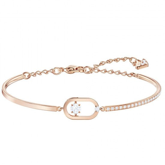 Swarovski North Rose Gold Tone Open Pavé Bracelet 5472382