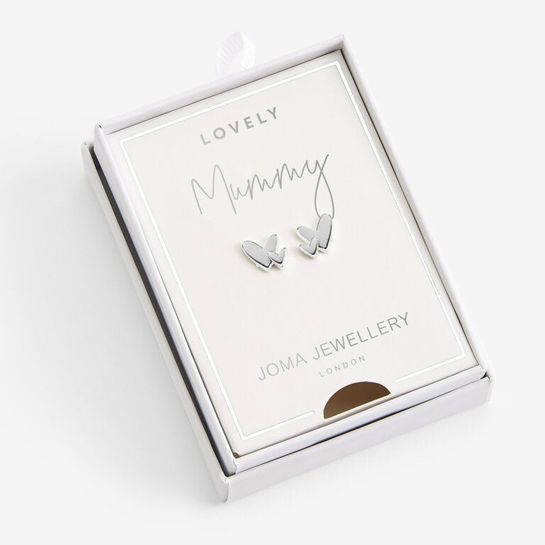 Joma Jewellery Treasure The Little Things 'Lovely Mummy' Earring Box 5000