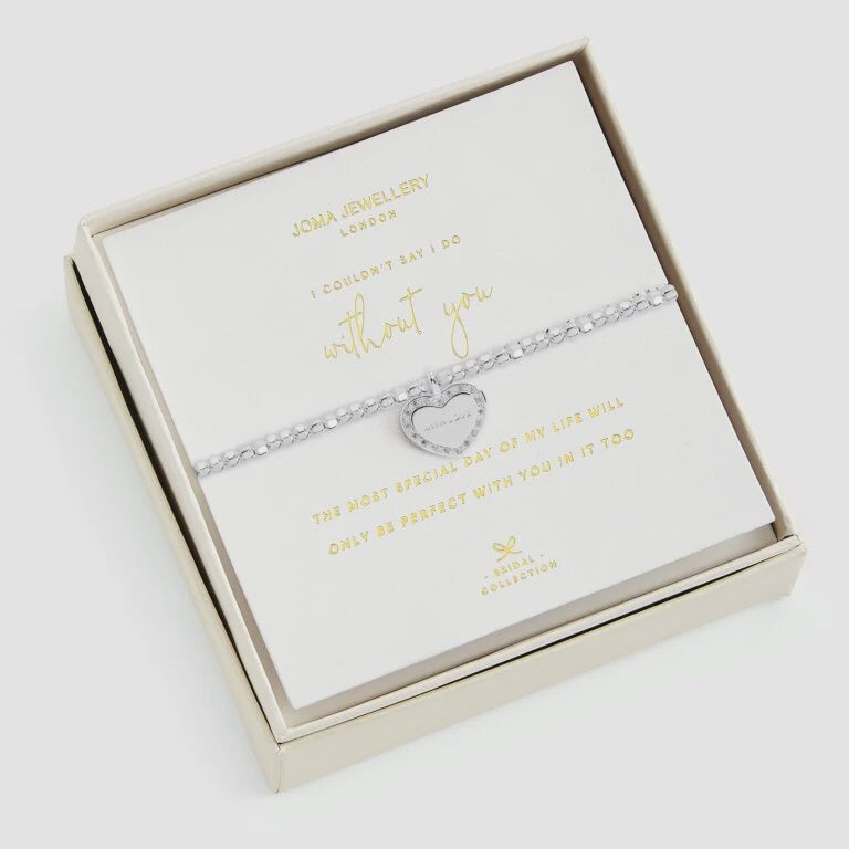 Joma Jewellery Beautifully Boxed Thank You For Helping Me Tie The Knot Bracelet 5106