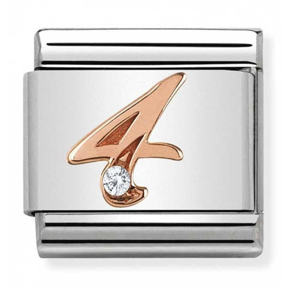 NOMINATION CZ Number 4 Charm 430315-04