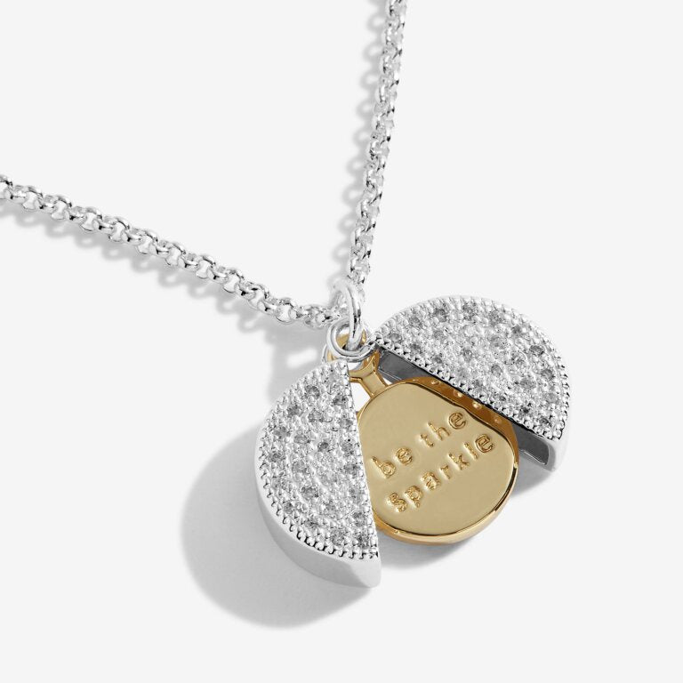 Joma Secret Sentiment lockets be the Sparkle Necklace 5157