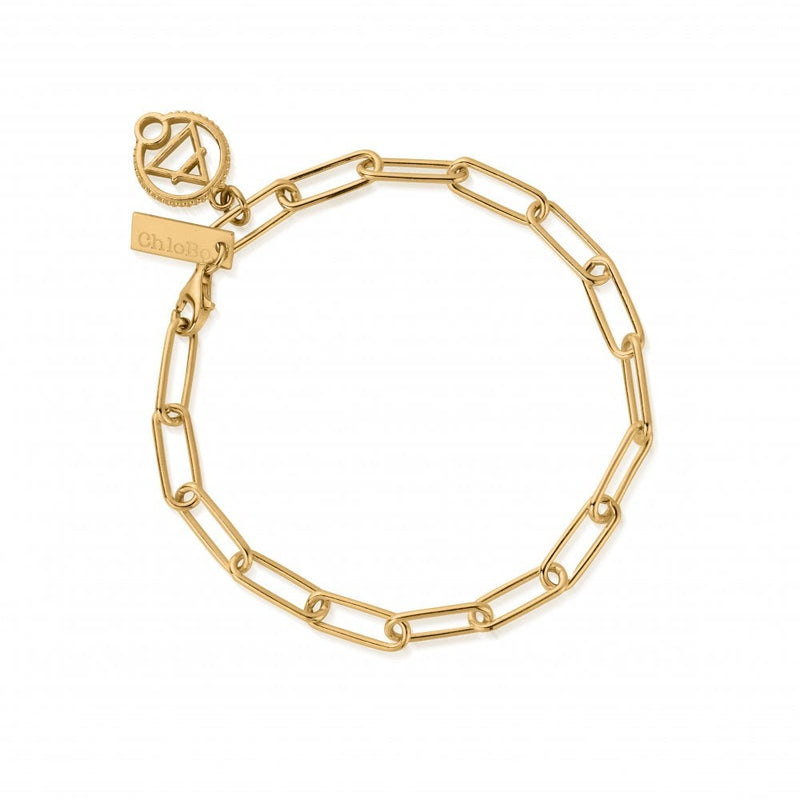 Chlobo Gold Link Chain Air Bracelet GBLC3109