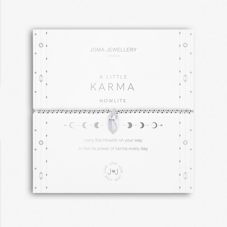 Joma Affirmation Crystal A Little 'Karma' Bracelet 5259