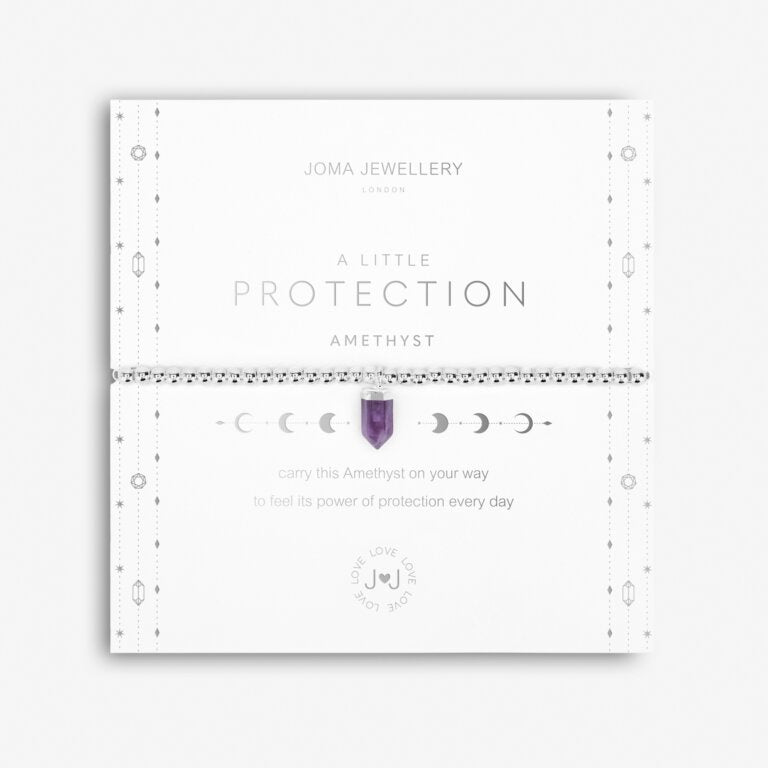 Joma Affirmation Crystal A Little 'Protection' Bracelet 5260