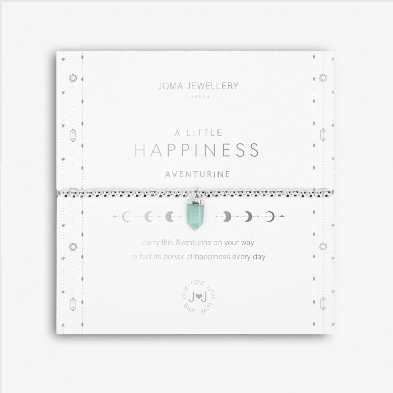 Joma Affirmation Crystal A Little 'Happiness' Bracelet 5261