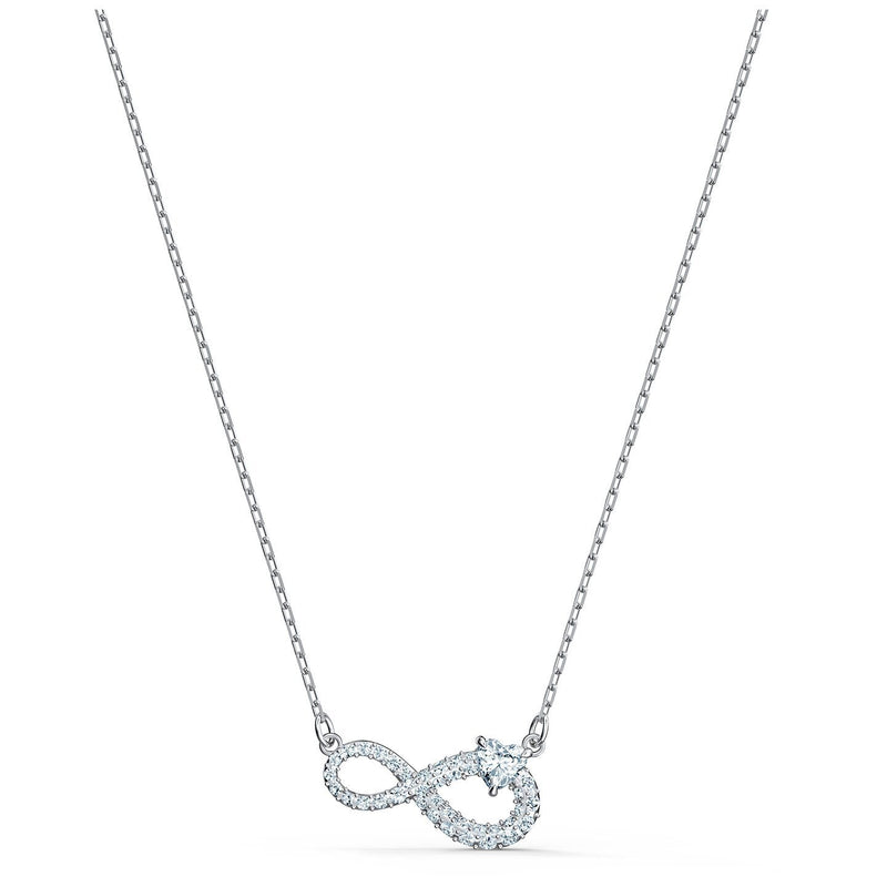 Swarovski Infinity Necklace Silver Rhodium 5520576