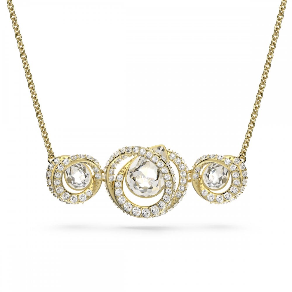 Swarovski Yellow gold tone Generation Necklace 5636586