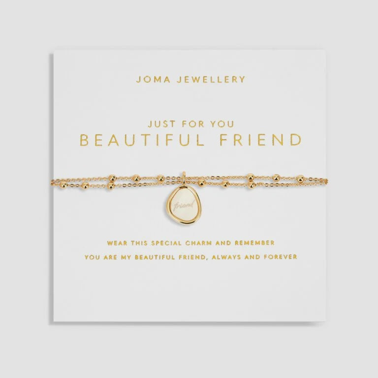 Joma Jewellery My Moments 'Just For You Beautiful Friend' Bracelet 5783