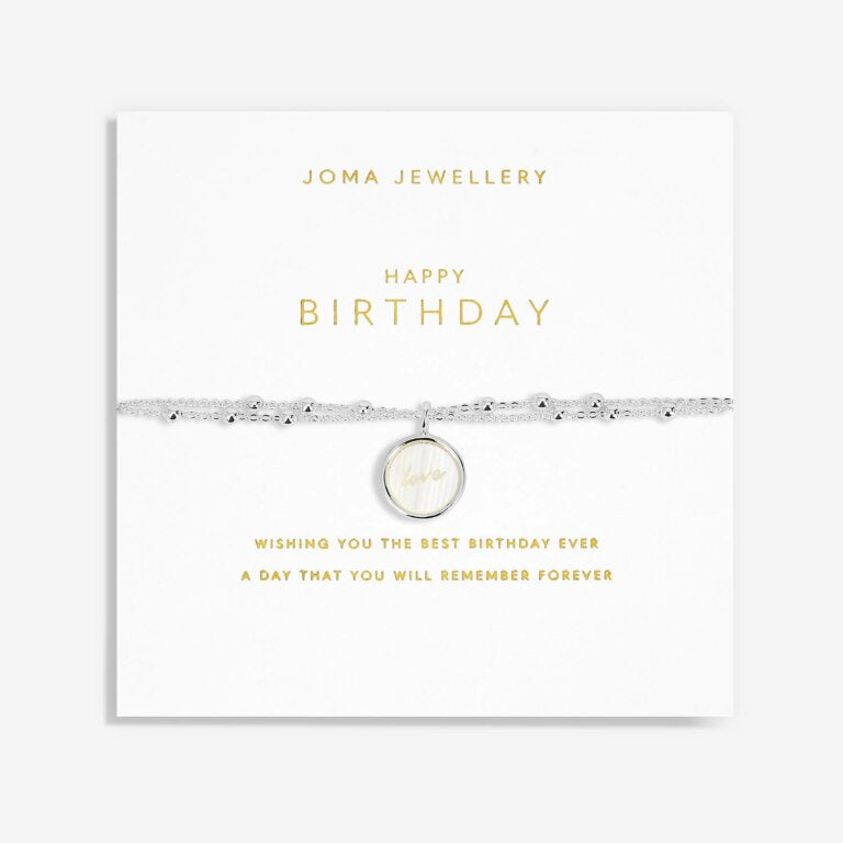 Joma Jewellery My Moments 'Happy Birthday' Bracelet 5788