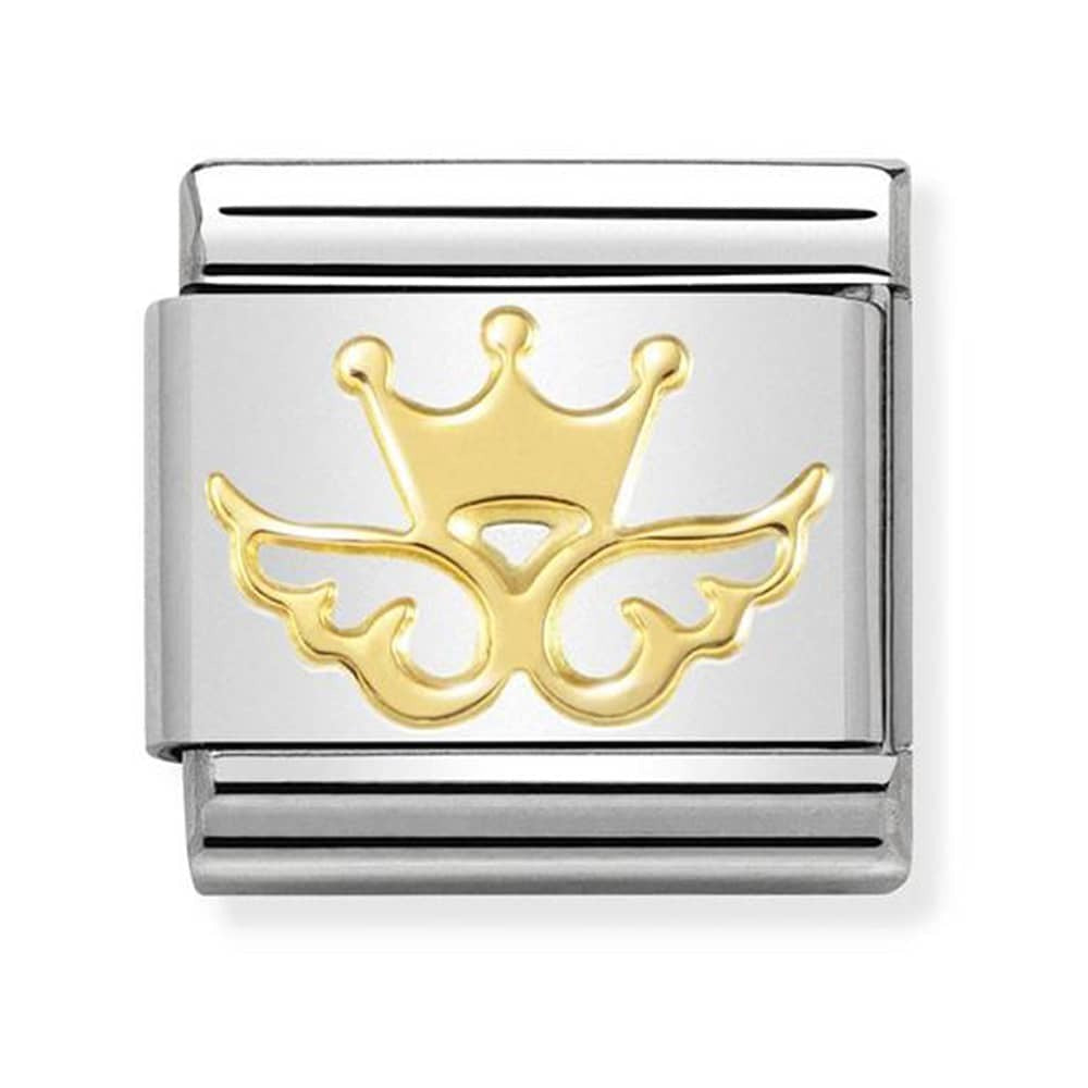 NOMINATION Gold Power Angel Charm 030162-47