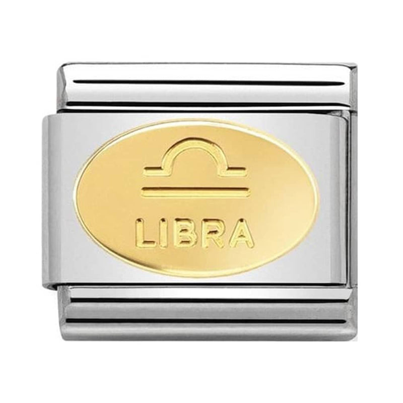 Nomination Gold Libra Charm 030165-07