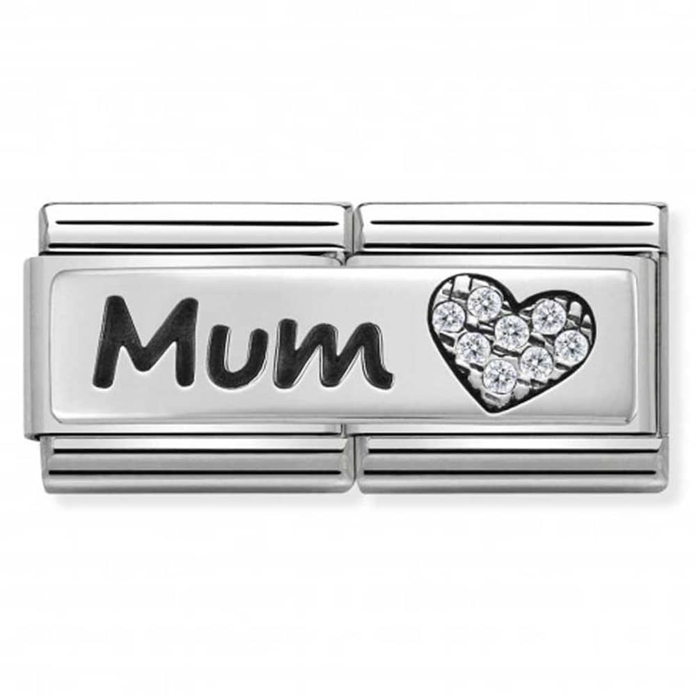 NOMINATION CZ Mum Double Charm 330731-07