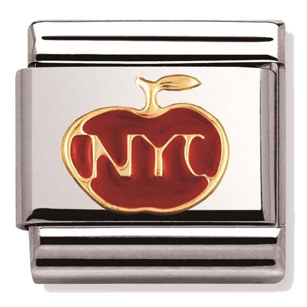 NOMINATION Gold Big Apple Charm 030243-19