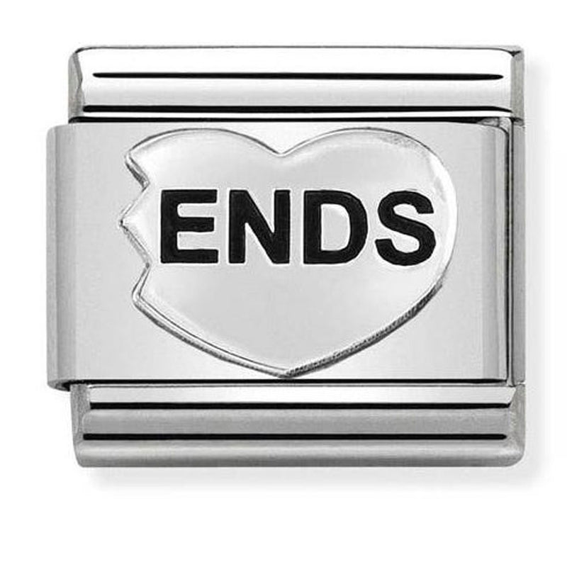 Nomination ENDS Heart Charm (Best Friends) 330101-46