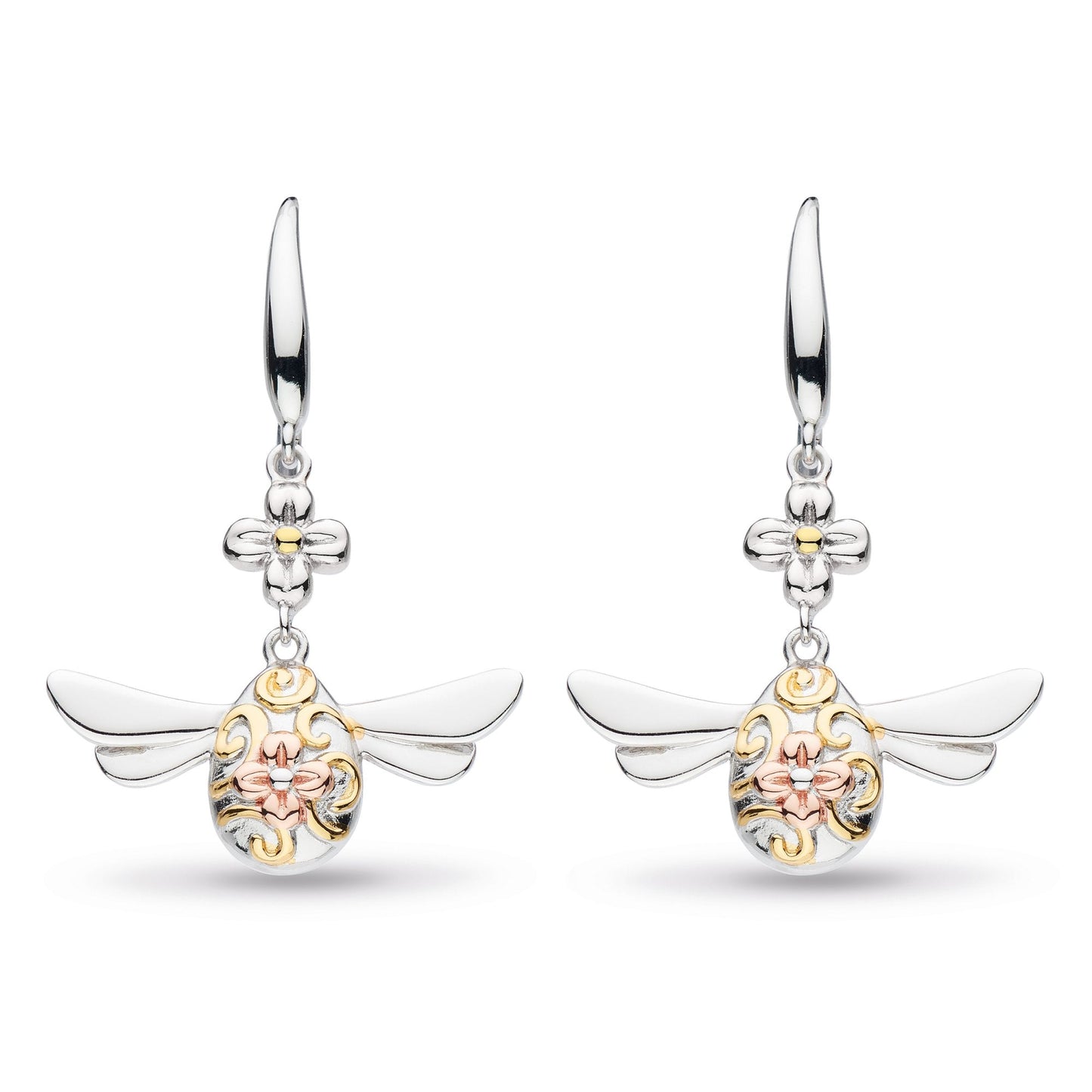 Kit Heath Blossom Flyte Queen Bee Drop Earrings 60342GRG