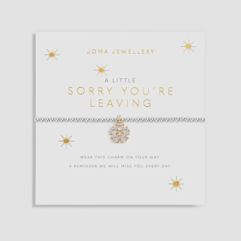 Joma Jewellery A Little 'Sorry You're Leaving' Bracelet 6063