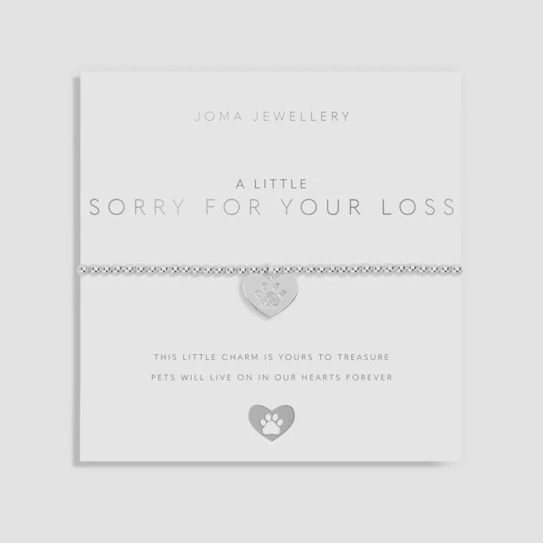 Joma Jewellery A Little 'Sorry For Your Loss' Bracelet 6070