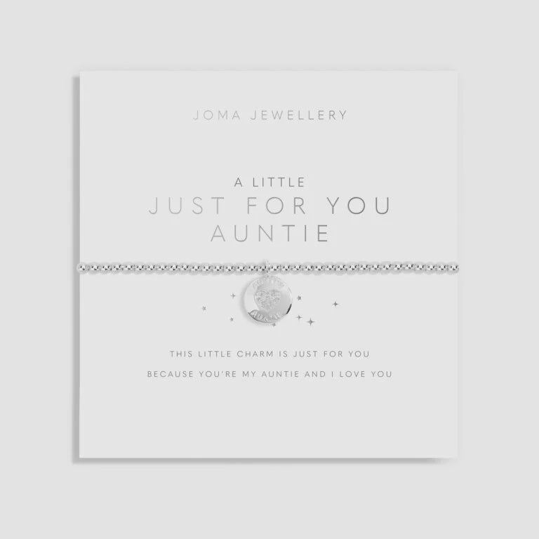 Joma Jewellery A Little 'Just For You Auntie' Bracelet 6075