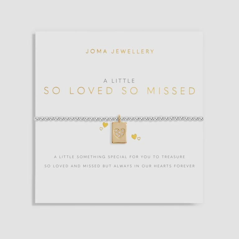 Joma Jewellery A Little 'So Loved So Missed' Bracelet 6077