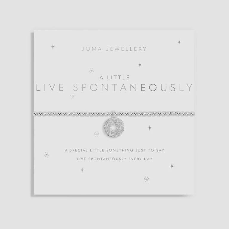 Joma Jewellery A Little 'Live Spontaneously' Bracelet 6078