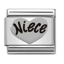 NOMINATION NIECE Heart charm 330101-16