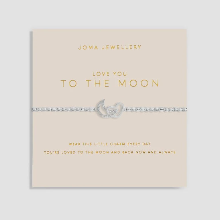 Joma Jewellery Forever Yours 'Love You To The Moon' Bracelet 6155