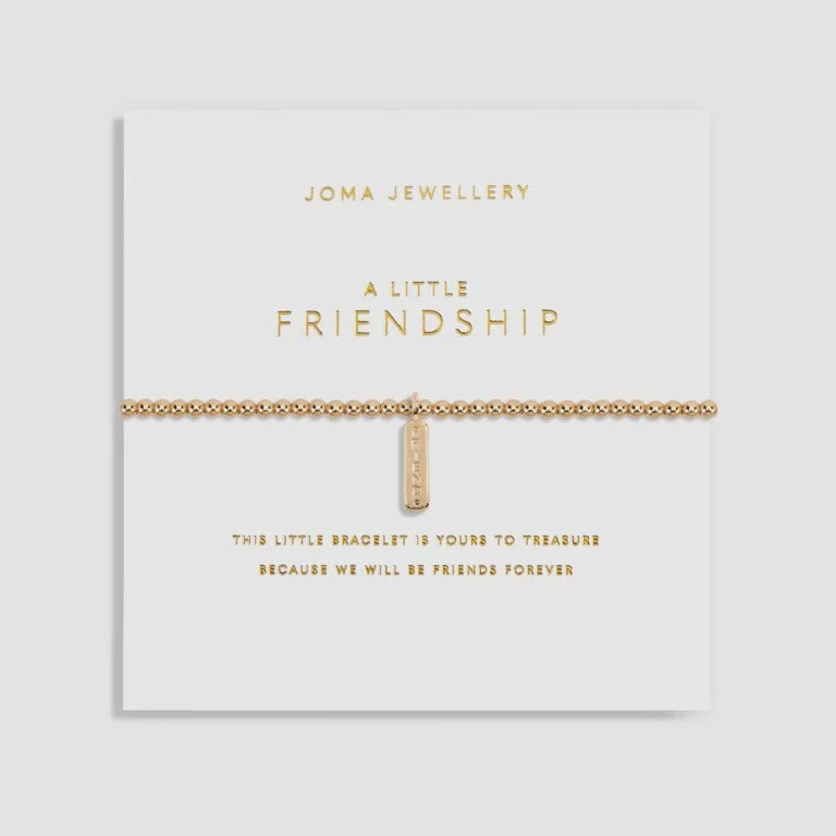 Joma Jewellery Gold A Little 'Friendship' Bracelet 6175