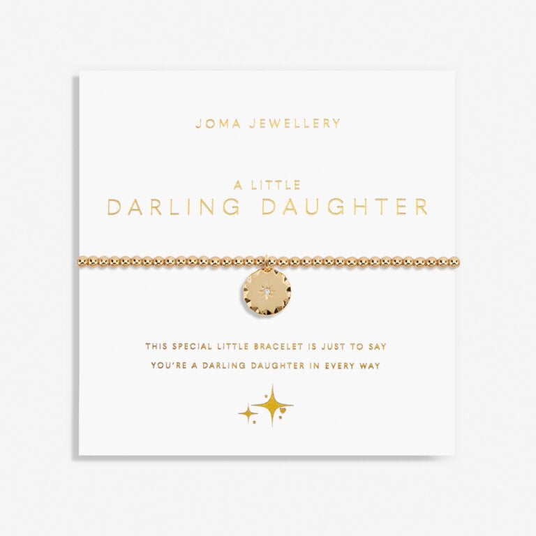 Joma Jewellery Gold A Little 'Darling Daughter' Bracelet 6179