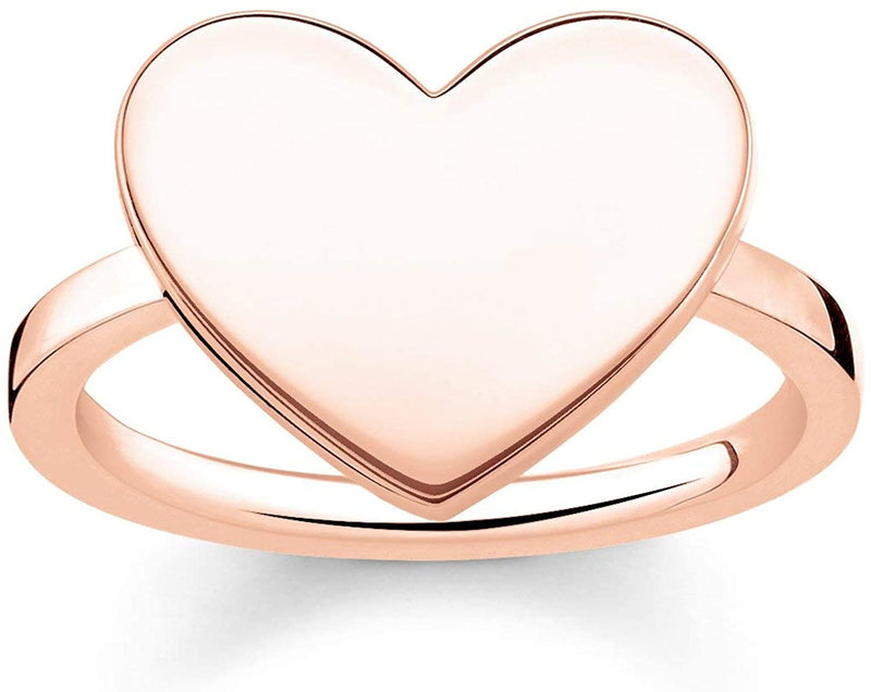 Thomas Sabo Rose Heart Ring Size 52 LBTR0002-415-12-52