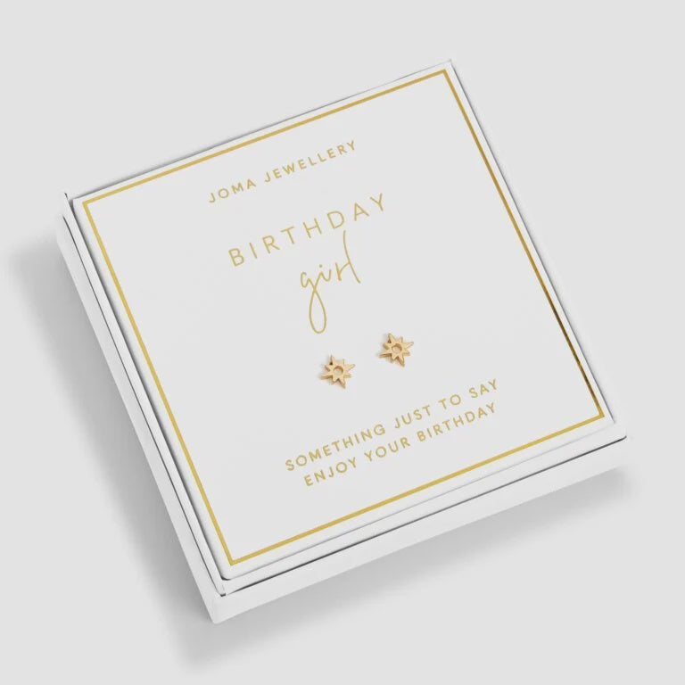 Joma Jewellery Beautifully Boxed 'Birthday Girl' Earrings 6235