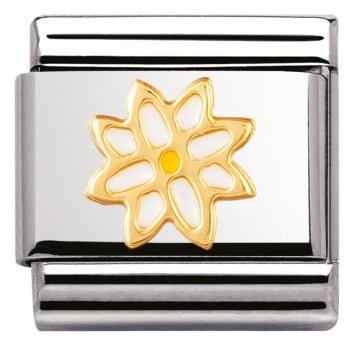 NOMINATION Gold Edelweiss Charm 030214-09