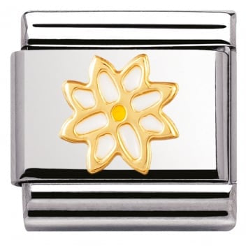 Nomination Gold Edelweiss Charm 030214-09
