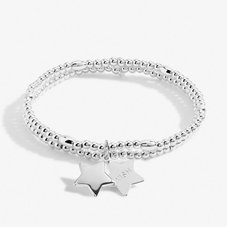 Joma Jewellery Lila Star Silver Bracelet 6387