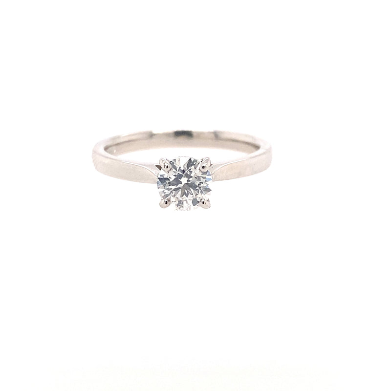 Platinum Solitaire Diamond Ring 0.70ct ASM1557
