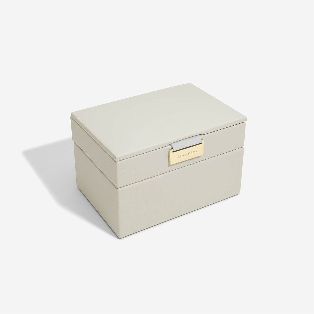 Stackers Mini Oatmeal Jewellery Box 75614