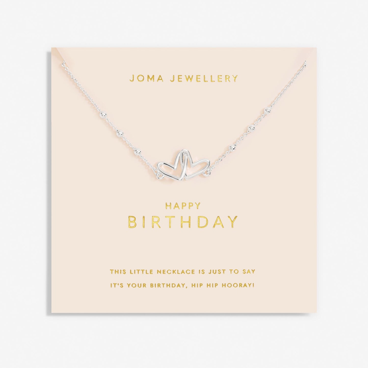 Joma Jewellery Forever Yours 'Happy Birthday' Necklace 6710